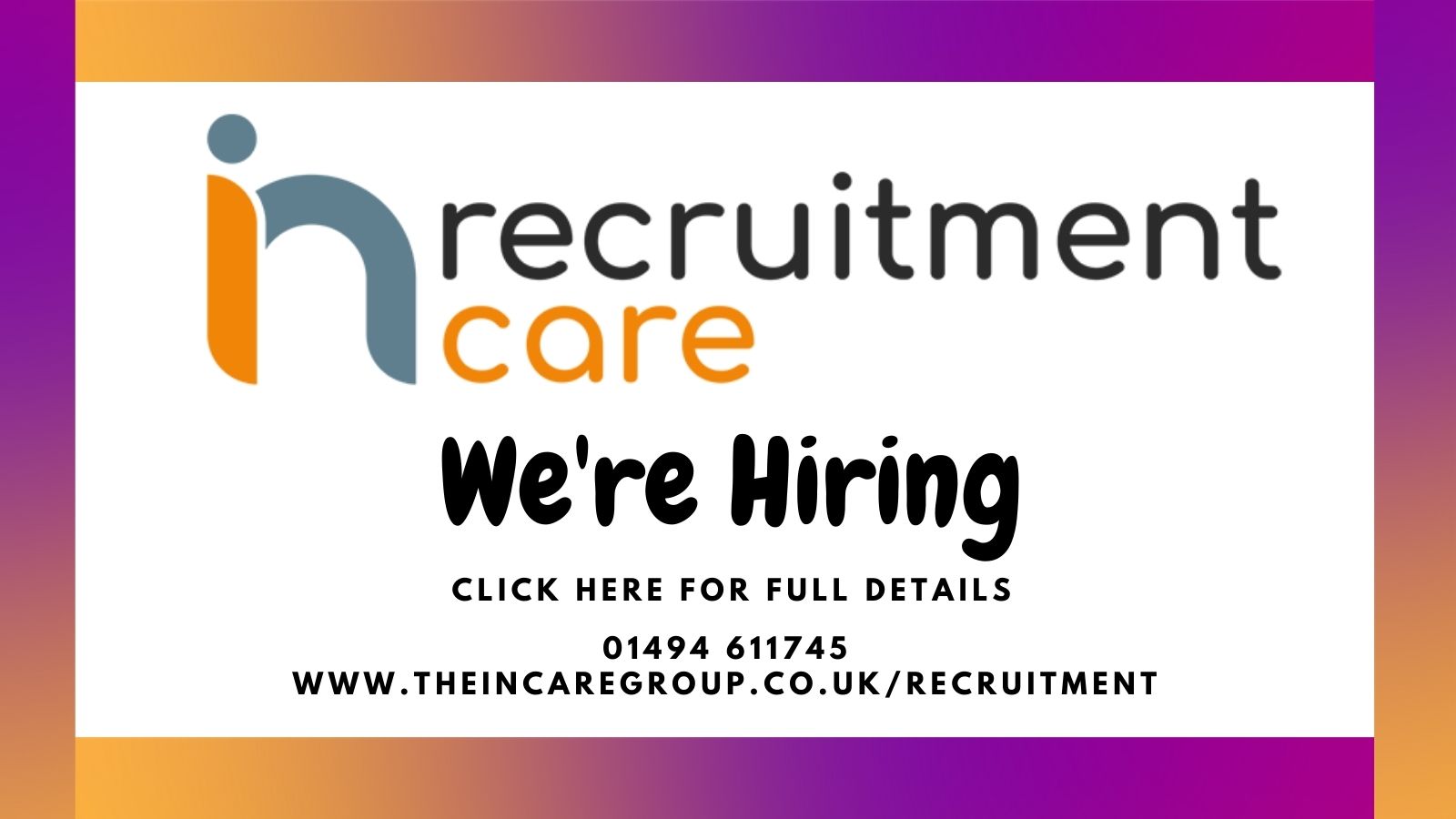 Jobs at The In Care Group Ltd